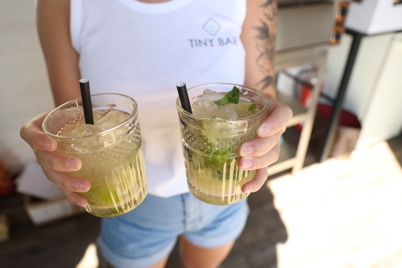 La carte des boissons fait la part belle aux cocktails. (Photo: Tiny Bar)