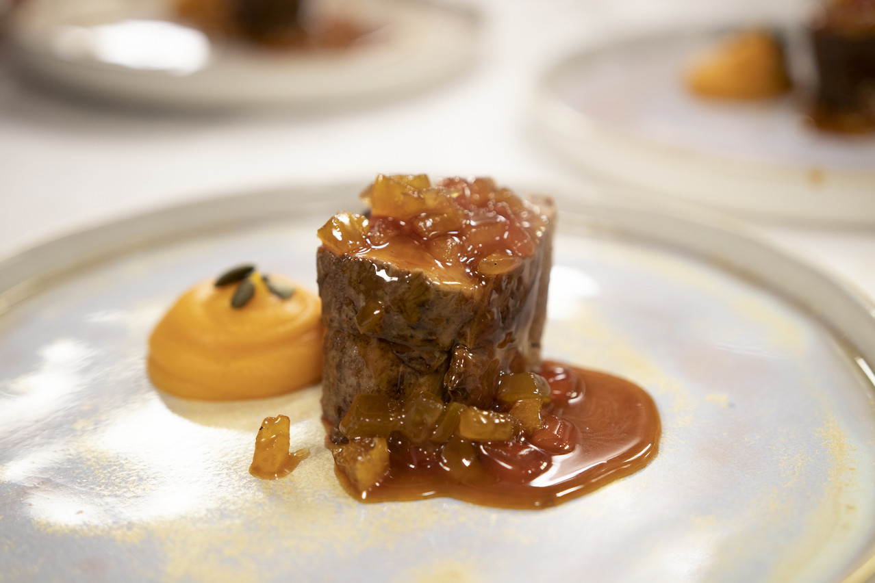 La mostarda, spécialité alliant fruits confits et moutarde, sera de la partie lors du dîner piémontais exceptionnel du 28/11. (Photo: Hôtel Le Royal)