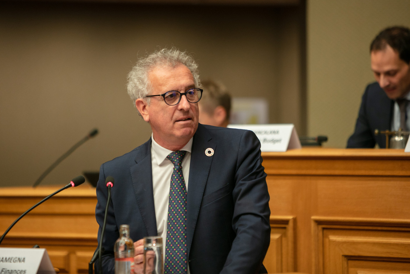 Newly-appointed ESM managing director Pierre Gramegna was Luxembourg’s minister for finances from 2013 to 2022. Romain Gamba / Maison Moderne / Archives