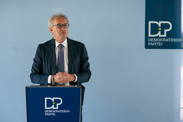 Le DP a annoncé la démission de Pierre Gramegna du gouvernement. (Photo: Matic Zorman/Maison Moderne/archives)