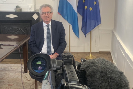 Pierre Gramegna, ministre des Finances, s’est dit favorable aux «coronabonds», dans une interview accordée le vendredi 3 avril à CNBC. (Photo: Twitter/@pierregramegna)