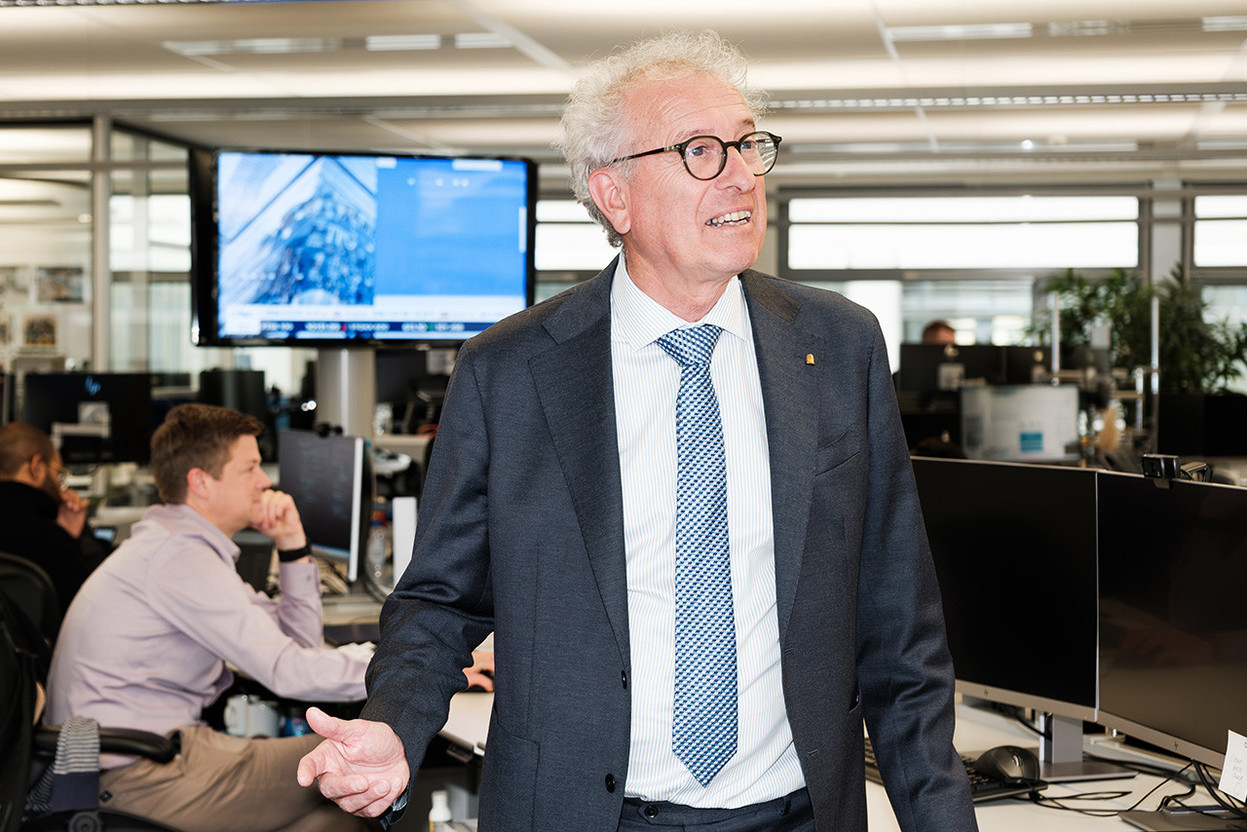 Pierre Gramegna (ESM): “When you have a common currency, it is only natural to have a common protection. We are the insurers of the euro area.” Photo: Patricia Pitsch/Paperjam