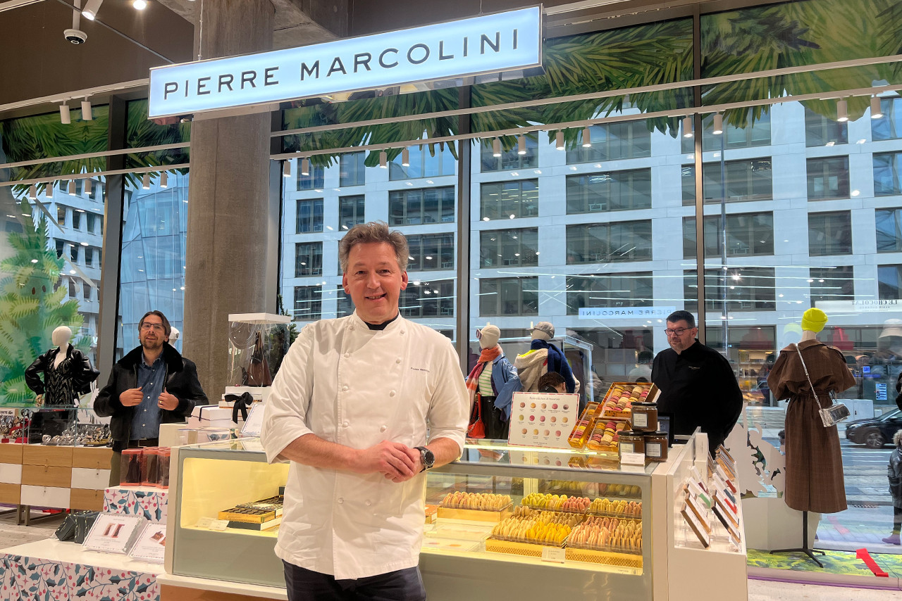 Pierre Marcolini now has three locations in Luxembourg. The latest is in the Galeries Lafayette.  Photo: Maison Moderne