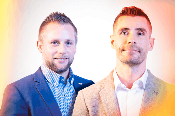 Robby Melin, Sales director chez CTG Luxembourg PSF & Matthieu Delgrange Intelligent Automation Leader chez CTG Luxembourg PSF Maison Moderne