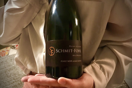 Opulence, structure, exception : tout est là avec le Pinot Noir « SF » Wormer Waibour 2018 (Photo: Maison Moderne)