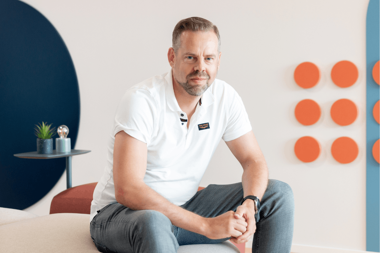 Davy Cox, fondateur de Brainframe Technologies. (Photo: Lhoft Silicon Luxembourg)