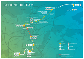 Le réseau de tram devrait à terme relier l’aéroport à la Cloche d’Or en passant par le centre de la ville. ((Photo: Luxtram))