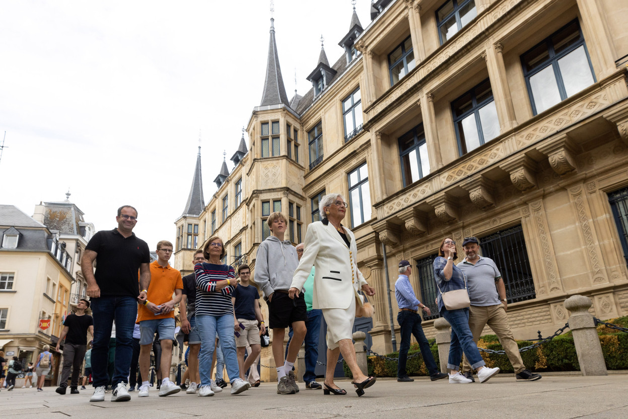 The majestic Grand Ducal palace, which is the grand duke’s formal workplace (not his residence). Photo: Guy Wolff/Maison Moderne