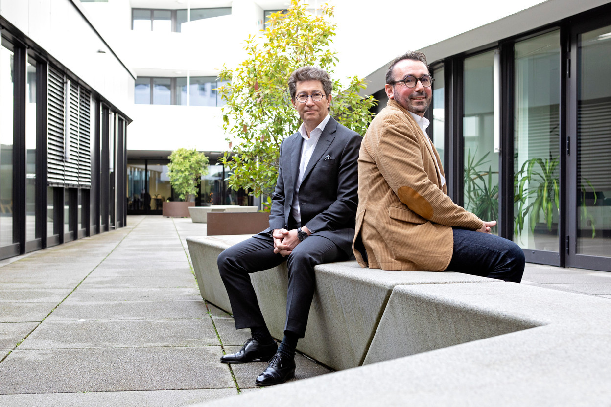 Fabrice Poncé, CEO and David Violetti, Managing Director, at ARHIS HR Solutions. OLIVIER MINAIRE PHOTOGRAPHY