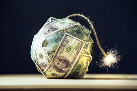 Entre mars 2020 et mars 2021, la dette fédérale américaine est passée de 23.200 milliards de dollars à 28.000 milliards. (Photo: Shutterstock)