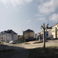 Vue de l’angle rue Arthur Herchen - rue Astrid ((Photo: Dagli+))