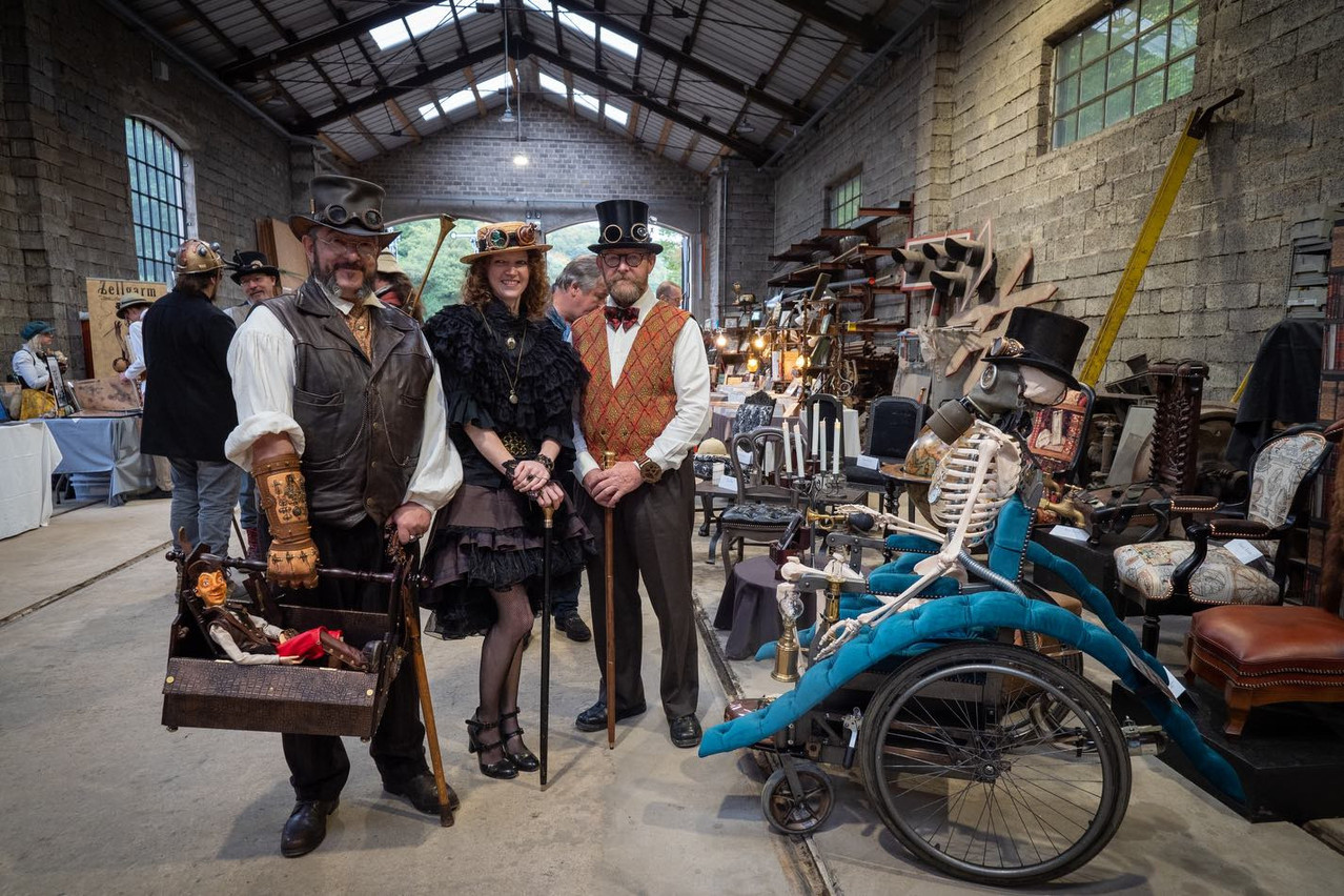 Enter a Victorianesque world at the Minett Park Fond-de-Gras. Photo: Claude Piscitelli/Steampunk Convention