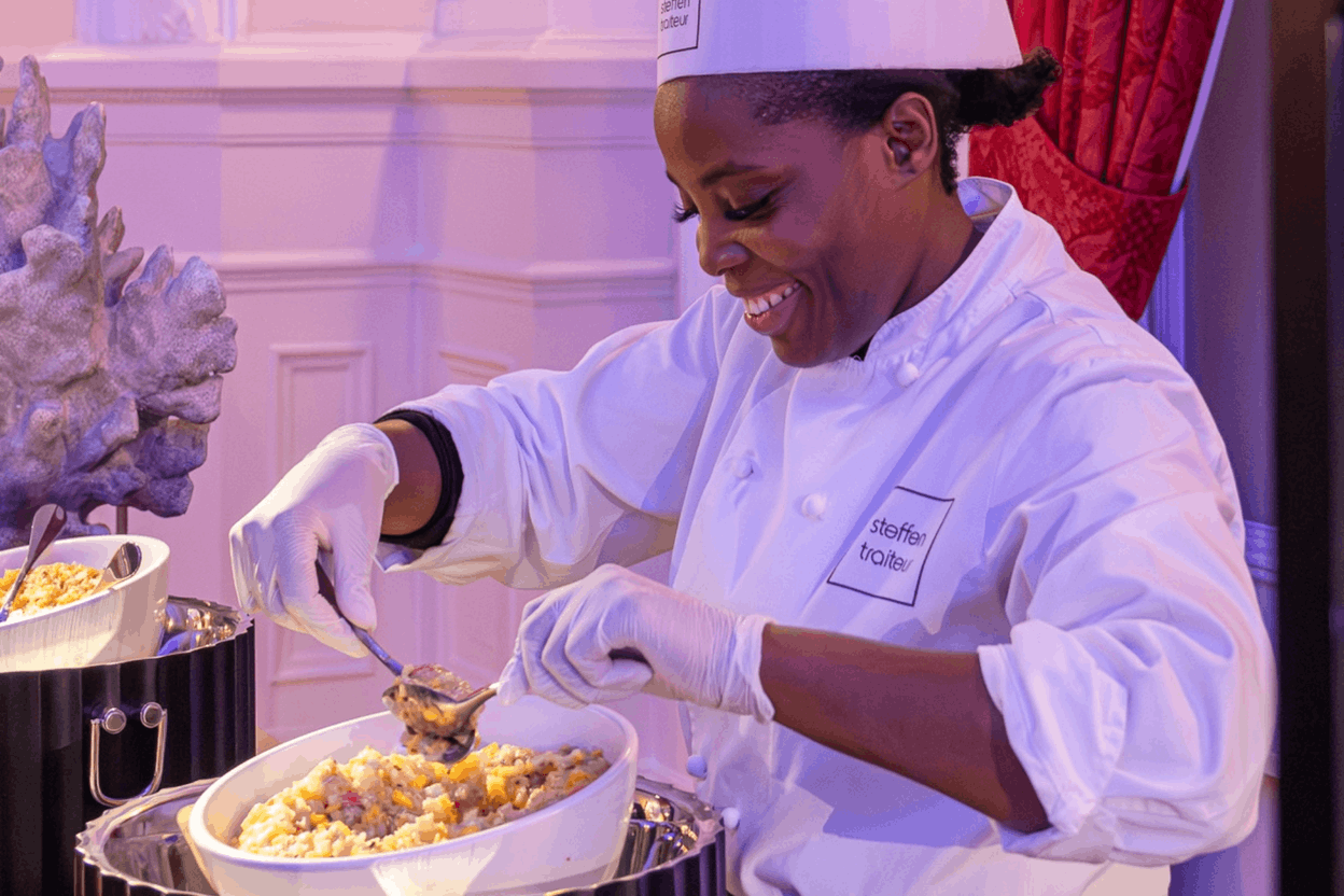 Plan ahead for the festive season, book your caterer (Photo: Steffen Traiteur)