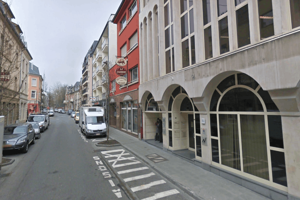 Située au 16, boulevard Pasteur, la banque suédoise va cesser ses activités au Luxembourg. (Photo: Capture d’écran / Google Streetview)