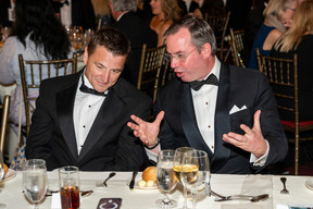 Ed Morgan, CEO of Plastipak, and HRH Grand Duke Guillaume. (Photo: LACC)