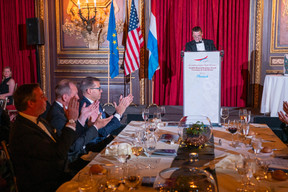 The Luxembourg American Business Award was presented on Tuesday 14 April in New York, in the presence of HRH Grand Duke Guillaume, as part of the 2026 edition. (Photo: LACC)