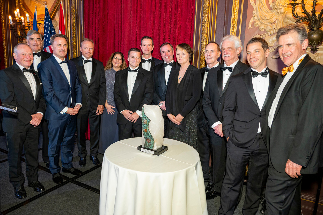The Luxembourg American Business Award was presented on Tuesday 14 April in New York, in the presence of HRH Grand Duke Guillaume, as part of the 2026 edition. (Photo: LACC)