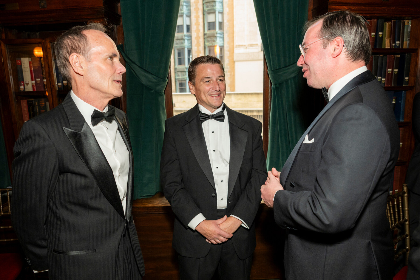 On the right, Ed Morgan, CEO of Plastipak, and HRH Grand Duke Guillaume. (Photo: LACC)
