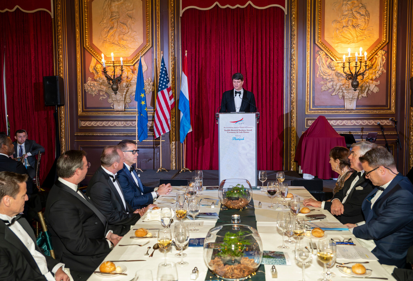 The Luxembourg American Business Award was presented on Tuesday 14 April in New York, in the presence of HRH Grand Duke Guillaume, as part of the 2026 edition. (Photo: LACC)