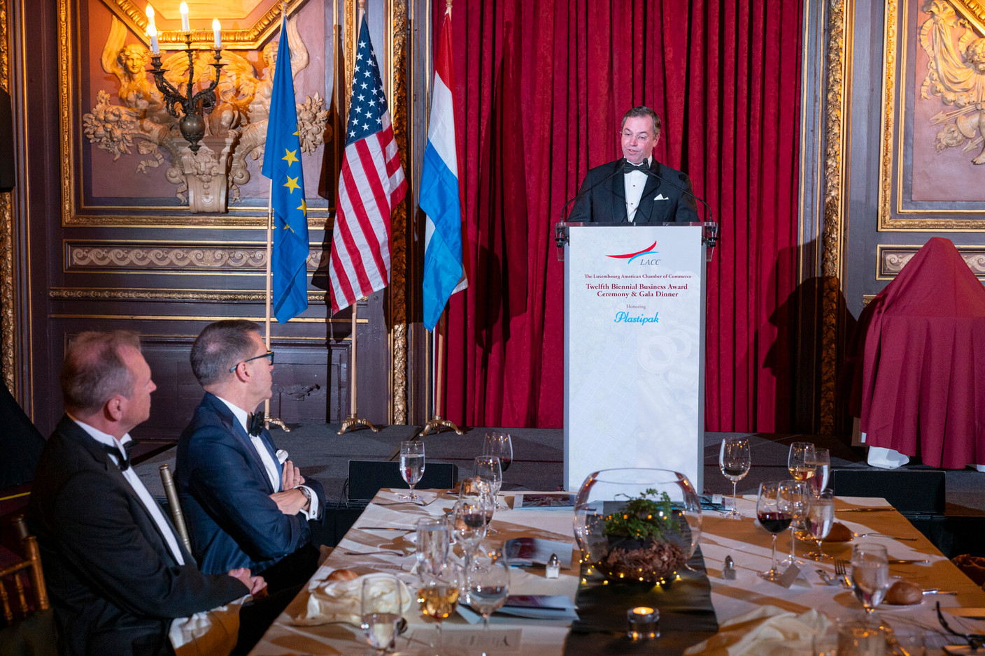The Luxembourg American Business Award was presented on Tuesday 14 April in New York, in the presence of HRH Grand Duke Guillaume, as part of the 2026 edition. (Photo: LACC)