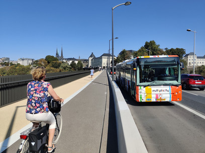 Quatre lignes de bus sont renforcées dès ce lundi en heures de pointe à Luxembourg-ville. (Photo: Paperjam)