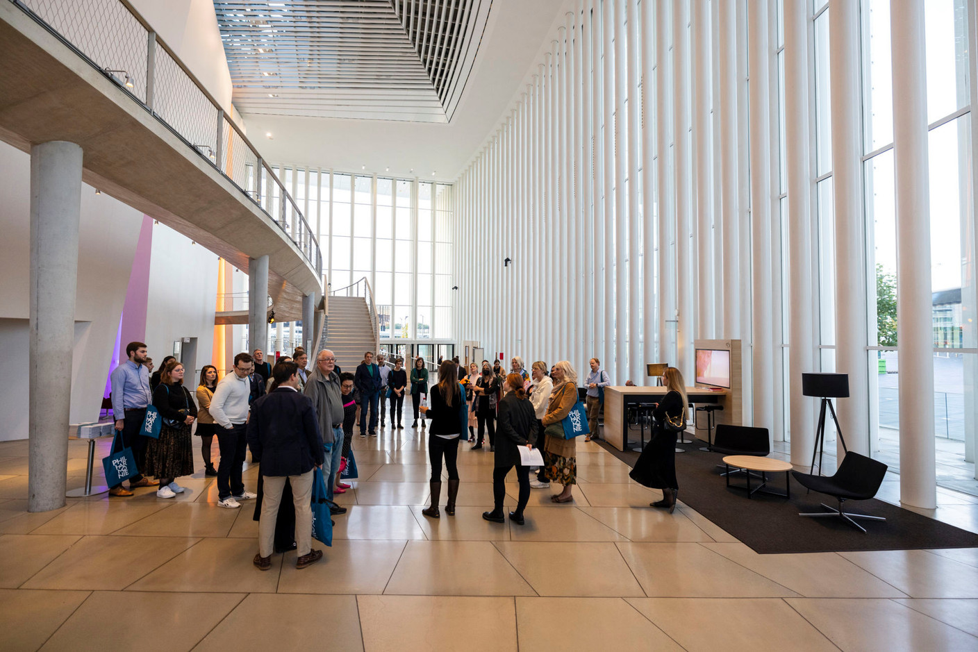 Les visites guidées à la Philharmonie (Photo: Alfonso Salgueiro)