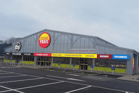 Le magasin Grand Frais de Contern assure la présence du groupe français au Luxembourg depuis le printemps dernier. (Photo: Googlemaps)