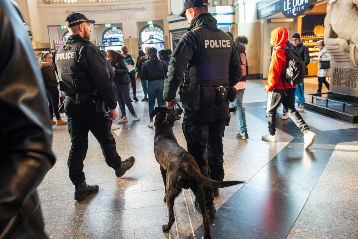 Between protests, Gare disctrict security issues and drug trafficking, the grand ducal police saw an uptick in activity in 2021. Photo: LaLa La Photo