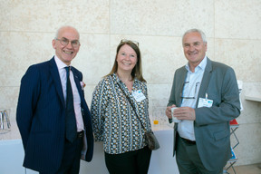 Marc-André Bechet, Association of the Luxembourg Fund Industry; Rachel Treece, FTS Global; Chris Edge, independent director and independent consultant. Photo: Matic Zorman