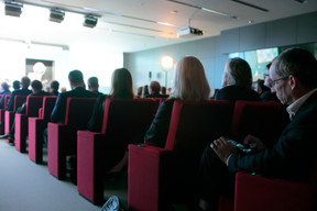 Attendees are seen during day one of Alfi’s European Asset Management Conference, 22 March 2022. Photo: Matic Zorman