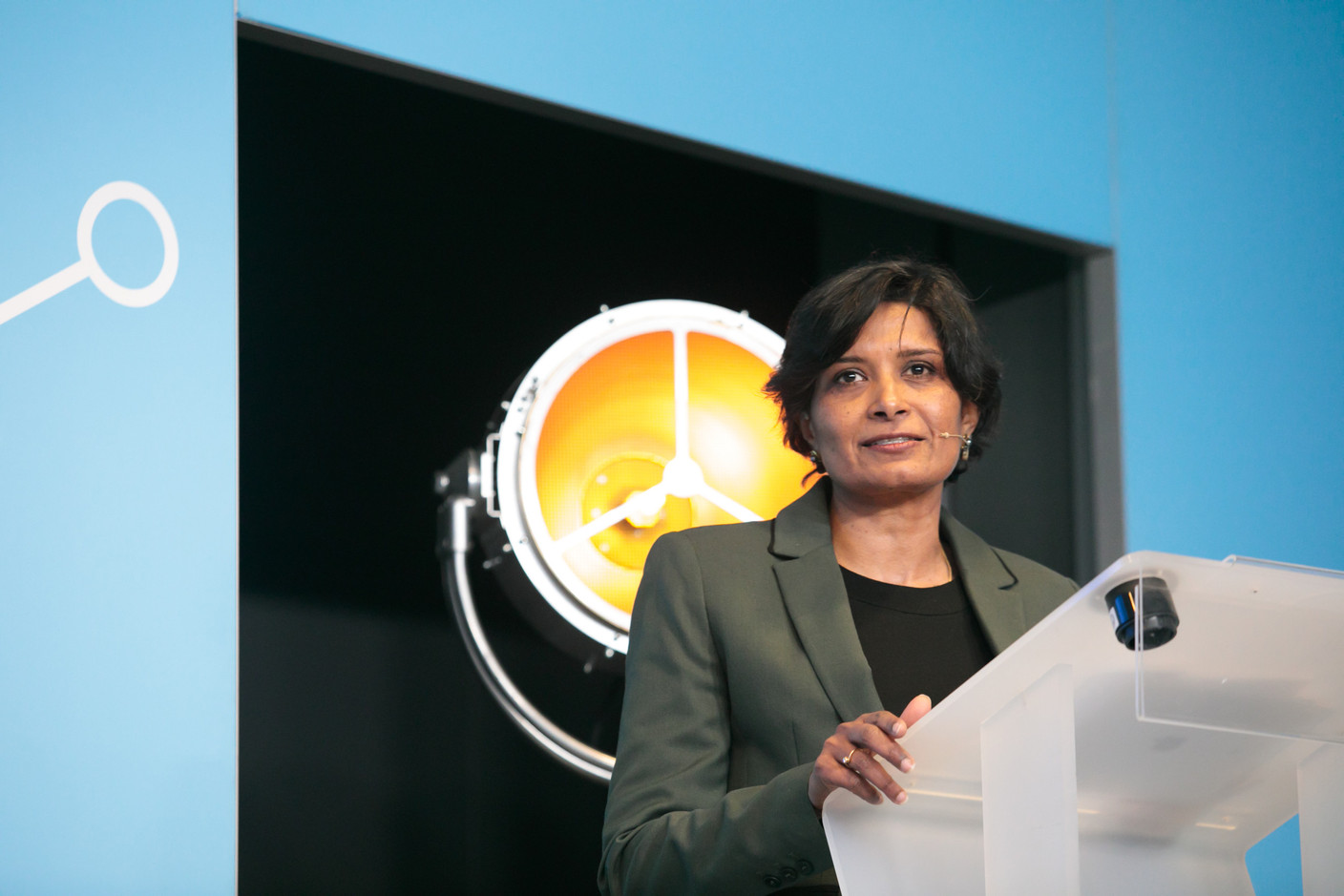 Kavitha Ramachandran of Maitland chaired the morning session on day one of Alfi’s European Asset Management Conference, 22 March 2022. Photo: Matic Zorman