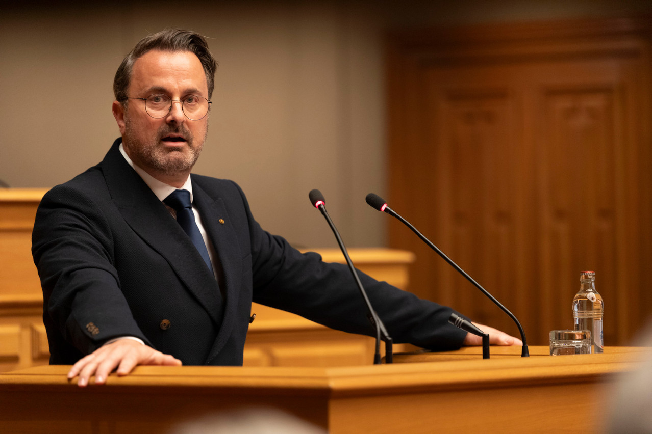 On Wednesday 12 February at 9am in the Chamber of Deputies, the minister for cooperation and humanitarian action, Xavier Bettel (DP), will deliver his speech on development cooperation policy. Photo: Chamber of Deputies/Archives