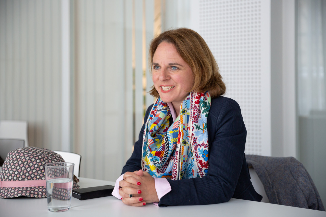 Integration minister Corinna Cahen (DP) pictured in 2022 this week presented a much-anticipated overhaul of Luxembourg’s integration act. Library photo: Romain Gamba/Maison Moderne