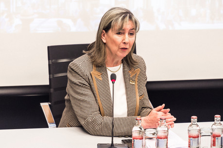 Lydie Polfer évoque un «terrible et regrettable incident» dû aux conséquences inédites d’un redémarrage informatique. (Photo: Mike Zenari/Archives)