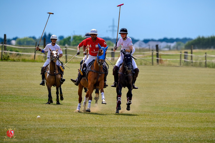 Polo teams, which consist of four players, can be mixed with men and women, young and old, beginners and professionals, says Alexander Ludorf, Roudé Leiw Polo Club president. Photo: Pictures of Dreams