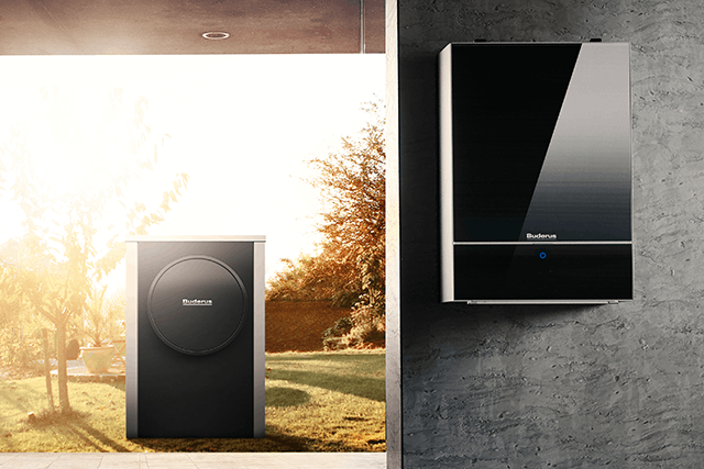 La nouvelle pompe à chaleur silencieuse WLW196i AR S+ de Buderus. (Photo: Buderus)