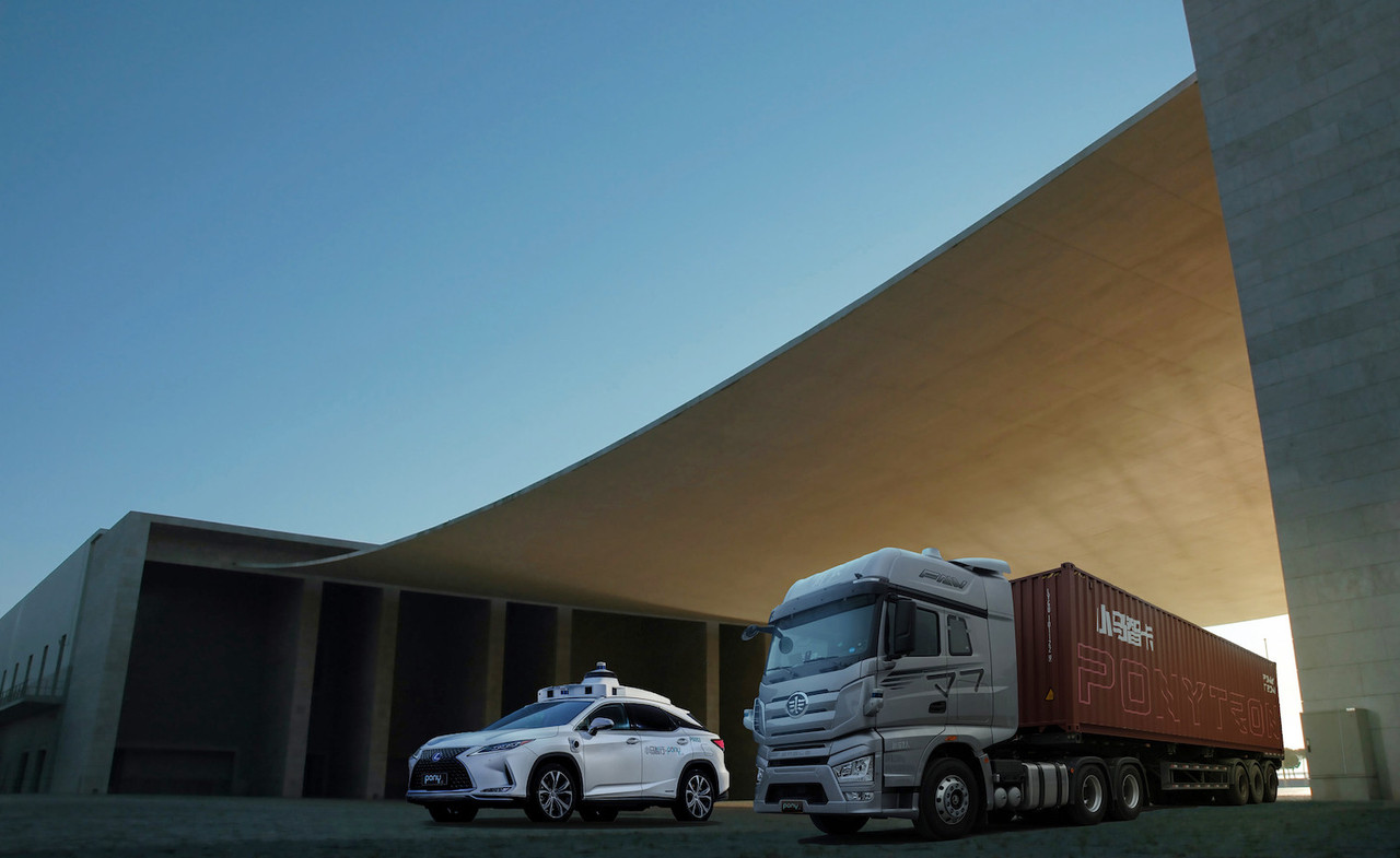 Pony.ai développe avec différents partenaires, dont Toyota depuis 2019, des véhicules, voitures et camions, autonomes et déjà au niveau 4 d’une échelle qui en comprend 5. (Photo: Pony.ai)