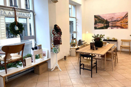 Mode, déco et gourmandises, le tout en local dans un esprit «montagne chic», voilà ce que le public peut trouver au «Xmas Pop-Up, Escapade à Aspen» jusqu’au 24/12 à la place du Théâtre. (Photo: Page Facebook du pop-up shop)