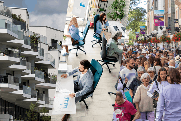The 60th edition of ‘Luxembourg in figures’, published by Statec on 17 September, brings together the latest available data on the country’s population, employment, incomes, housing and economy. (Photos: Paperjam/archives/Shutterstock. Layout: Paperjam)