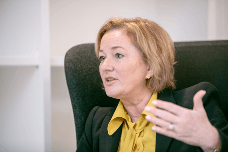Paulette Lenert s’est révélée au grand public avec la gestion de la crise du Covid-19. (Photo: Romain Gamba/Maison Moderne)