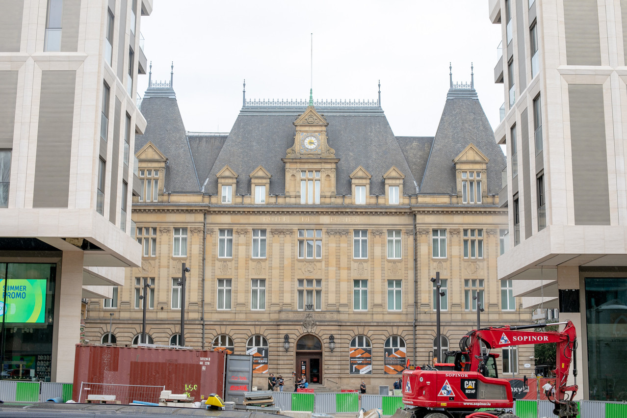The Hôtel des Postes should open to the public at the end of 2024, announced the Post group, owner of the building. Photo: Matic Zorman/Maison Moderne/archives