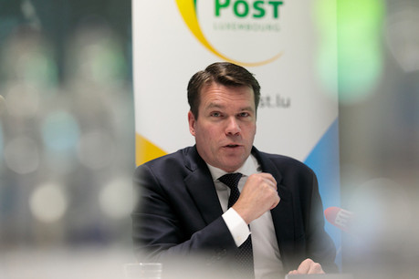 Dans le contexte actuel ,Claude Strasser, le CEO de Post, se montre satisfait d'avoir stabilisé le chiffre d'affaires de la division télécoms. (Photo: Matic Zorman)