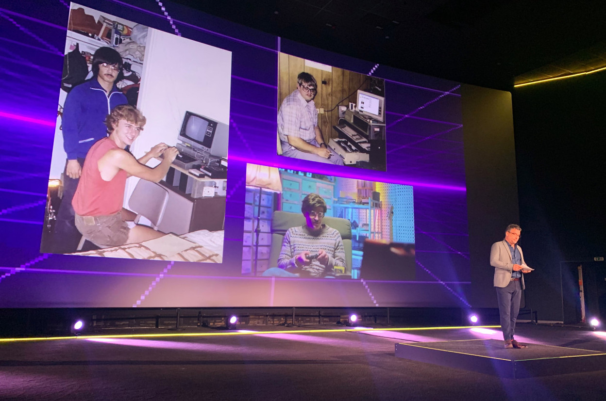 The slightly cheesy images of the gamers of the early days have given way to an industry whose turnover is bigger than Hollywood. And, for Fred Neuen to a new generation of advertising, engaging, playful. (Photo: Paperjam)