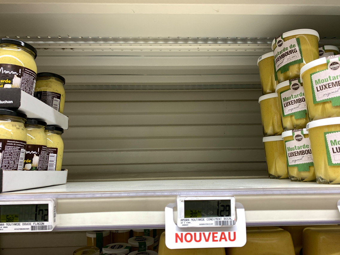 La boutique Maille de Paris, dernier espoir face à la pénurie de moutarde