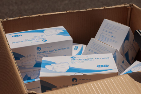 Le prix des masques a baissé de quelques dizaines de centimes en grande surface comme en pharmacie, mais reste largement supérieur à celui pratiqué avant l’arrivée du Covid-19. (Photo: Matic Zorman / Maison Moderne / Archives)