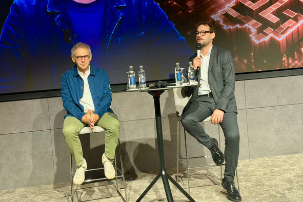 «Est-il possible de réformer lorsqu’il n’y a ni stabilité, ni donc continuité des politiques publiques?», s’est interrogé Gilles Finchelstein, secrétaire général de la Fondation Jean-Jaurès en France, interrogé par Paul Didier, de la Chambre de commerce. (Photo: Paperjam)