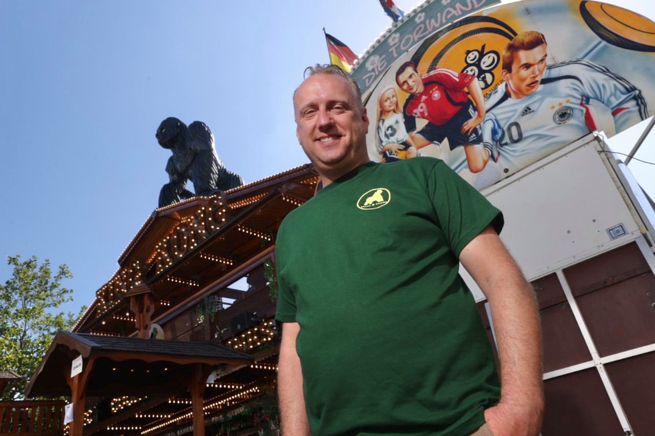 Alexander Dotremont connaît la Schueberfouer depuis son enfance. Mais il a dû patienter des années avant de pouvoir enfin y participer avec son restaurant King Kong. (Photo: Guy Wolff/Maison Moderne)
