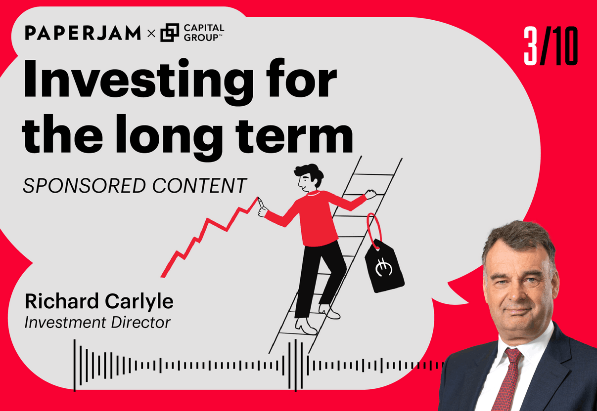 Richard Carlyle, Investment Director chez Capital Group. (Photo: Capital Group – Illustration: Maison Moderne)