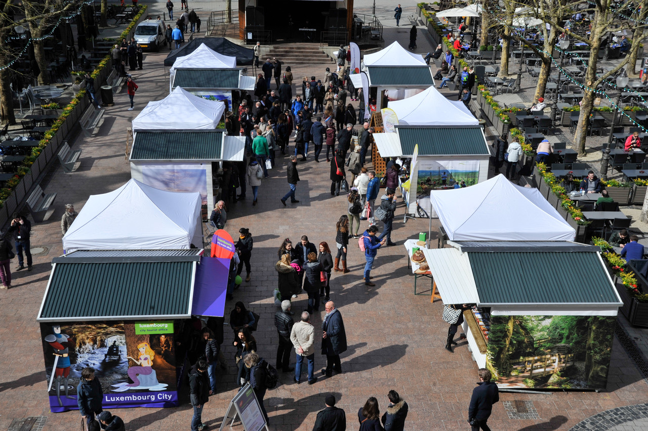 «Explore Luxembourg» se tiendra le 19 avril, de 11h à 18h, et le 20 avril, de 10h à 18h, sur la place d’Armes. (Photo: Eric Jaerling/Photothèque de la Ville de Luxembourg)