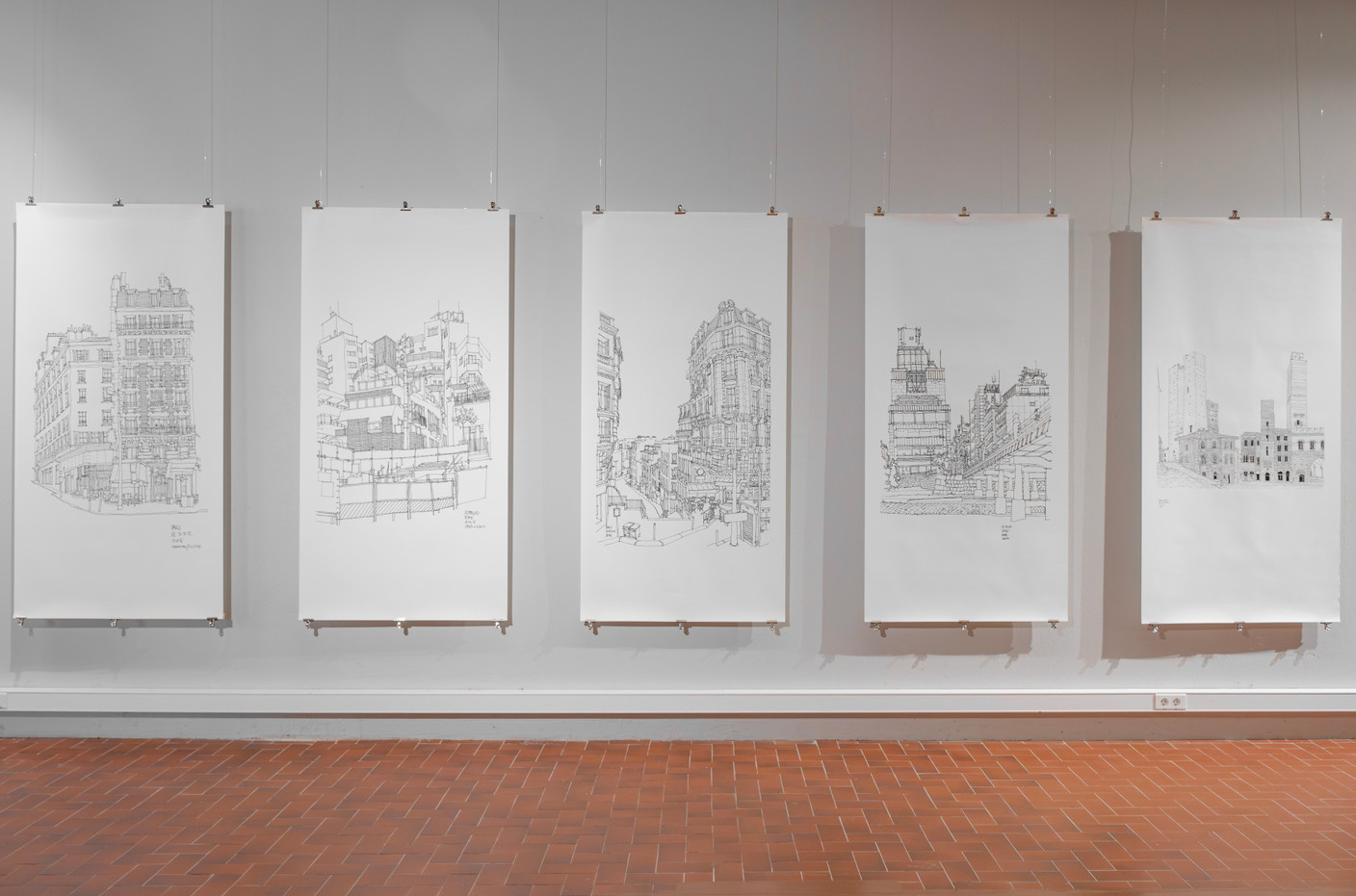 Des dessins en format XXL sont présentés. (photo: Pancake! Photographie)